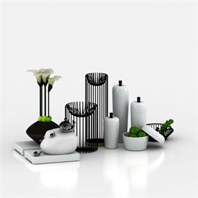 艺术装饰品3D模型设计